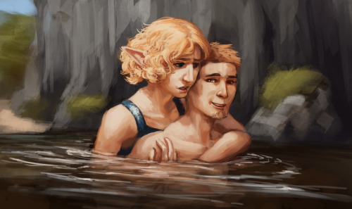 No but Alistair making sure to show Surana (/Brosca/Amell/Aeducan/Tabris) all the pretty sights arou