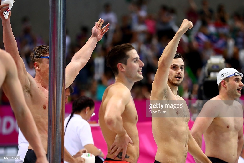 4everswimming:  ©AP/GETTY Because I was screaming when they won 