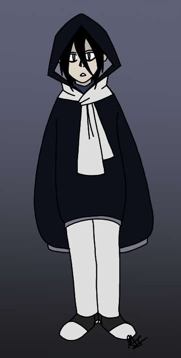 I Finally Gave Him An Actual Design! This Is Fannar. He's Hale's Younger Brother And His Talent Is Fright-Sight.
