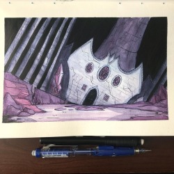 quackamos:  I did a background whaaaaa #art #illustration #watercolor #ink #sketchbook #background #fantasty https://www.instagram.com/p/BnHFI9kBagf/?utm_source=ig_tumblr_share&amp;igshid=189dvqmmjbh6
