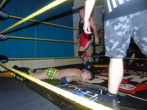 BRITISH TWINK WRESTLING JOBBER BOY  NEVER STOOD A CHANCE BODY LEFT TO ADMIRE!!!!