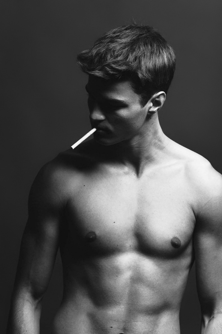 guytopia:  strangeforeignbeauty:  Arran Sly | Photographed by Emmanuel Giraud for