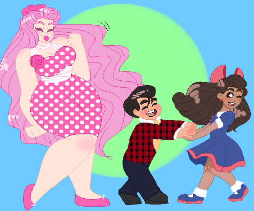 pommy-pom:pommy-art:“WE.ARE THE 50′S GEMS!”(Please full view!!! &lt;3)GASP!!! Look at all those note