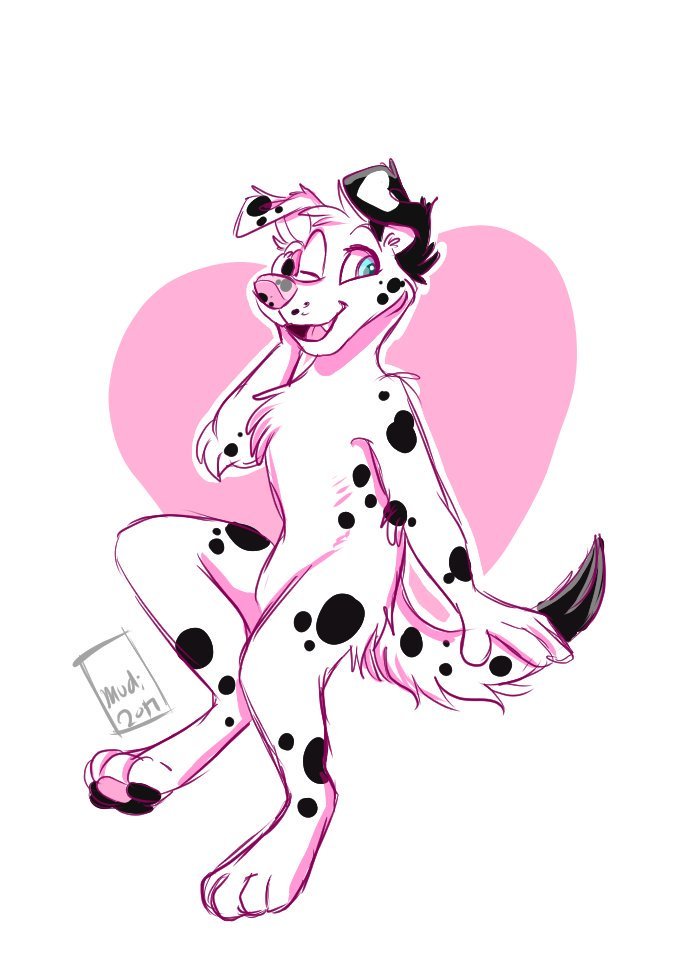 jack-the-lion:  furryartwork: QT dalmatian dotti , art by @MintyMudi Source: http://ift.tt/2sf6ugB