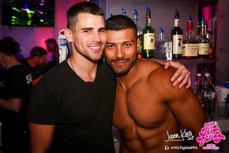 fyeahalexsanchez:  Mickys bartenders Alex Sanchez &amp; Anthony Saldana, June