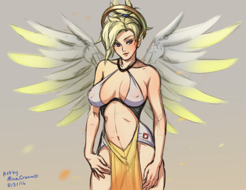 Daily sketch - MercyCommission meSupport me on Patreon
