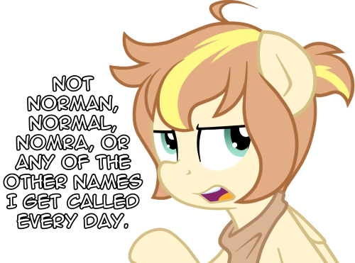 asklibrapony:  Norma forgot her coffee this morning.  >w< Poor Norma~