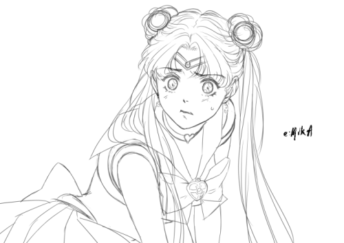 artistemika:Sailor Moon redraw ♥