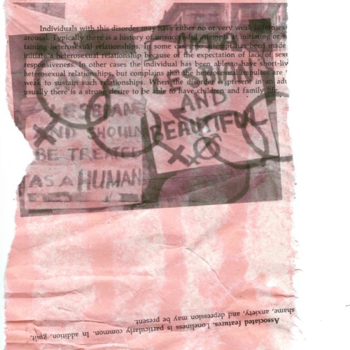 aohkii:inkjet printer, handmade paper, gay identity