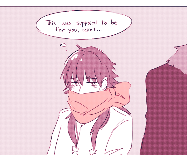 ask-cinnamink:  happy birthday mink!! (aoba had to change his present plans last-minute