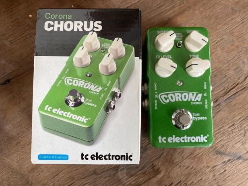 TC Electronic Corona Chorus mint condition. IDR 1.100.000,- nett (Free ongkir)   ☑️ Call or WA Eleve