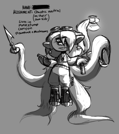 More Of My Bergenhunters AU! (still Fleshing It Out...) But Some Silly Casual Designs