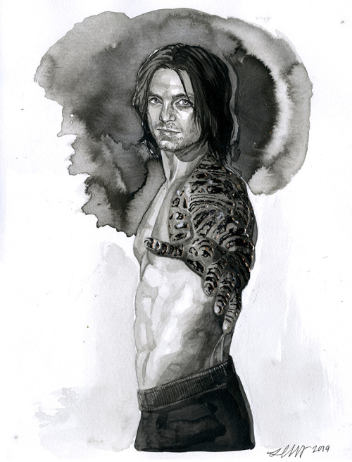 Silver leaf commission for Emily.