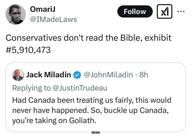 Read your fuckin’ bible.