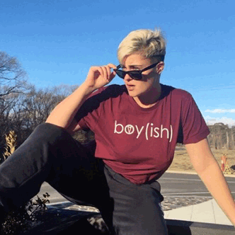 stefaniamodel: Androgynous Fox Clothing @androfox &lt;3 &lt;3 &lt;3 