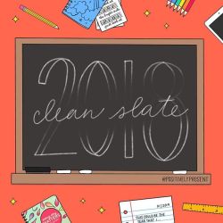 positivelypresent:  Clean slate! 👩🏻‍🏫✨ http://bit.ly/2BTAQfy