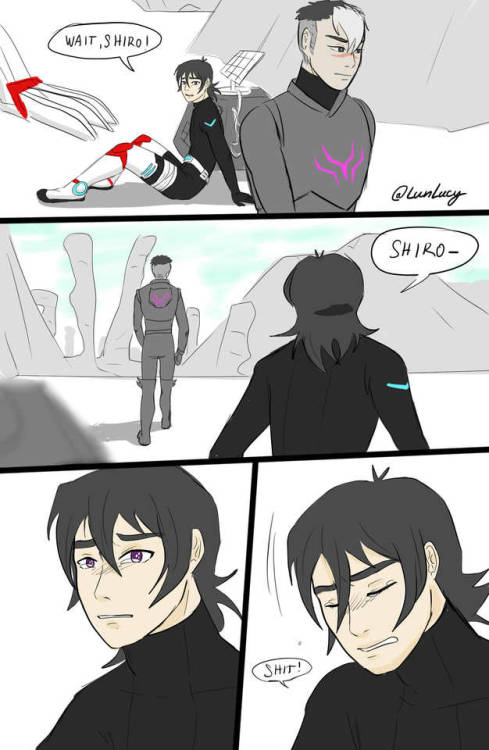 lunlucy:  Keith crashes on an alien planet and meets Shiro, who doesn’t remember anything abou