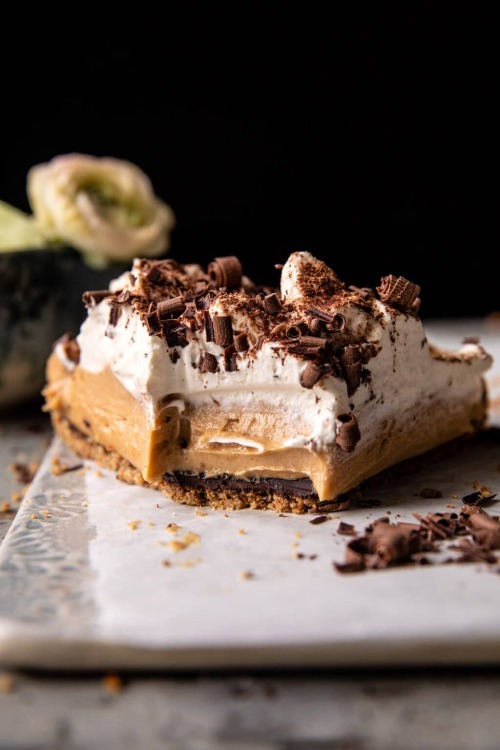 vintage chocolate peanut butter pie