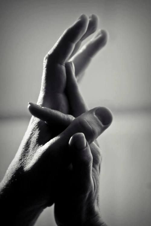 emmerollins:  Pressing your hand to his  I love how small my hands feel in his. It