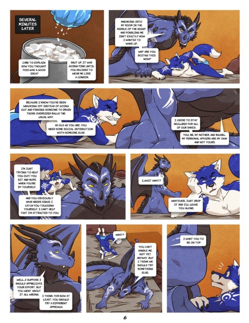 Sex gay-furry-comics:  “Black and Blue 2” pictures