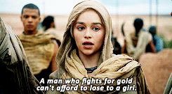 jamesfords:get to know me meme: [4/15] female charactersdaenerys targaryen; “I am the dragon’s daugh
