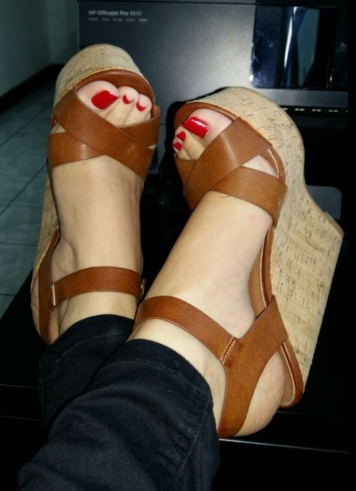 Gift for u cork beautiful wedges