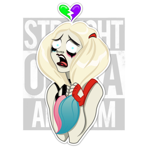 sopheyart:«Harley Quinn» stickerpack by Sopheyapt. 1