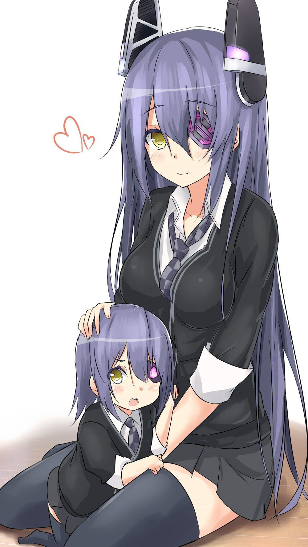 crossfish:  嫁と娘 / サク さんのイラスト - ニコニコ静画 (イラスト)