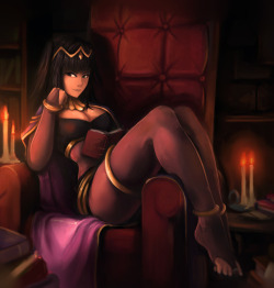 itsthemothman:Tharja pin up &lt;3 &lt;3 &lt;3