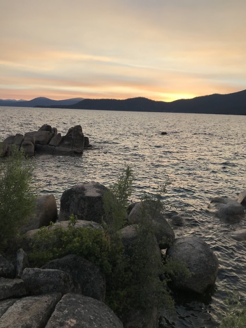 Lake TahoeNevada, July 2018After leaving Yosemite we spent the night at Lake Tahoe! So beautiful!© M