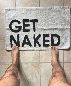 gold-afternoon:  New Bath mat 