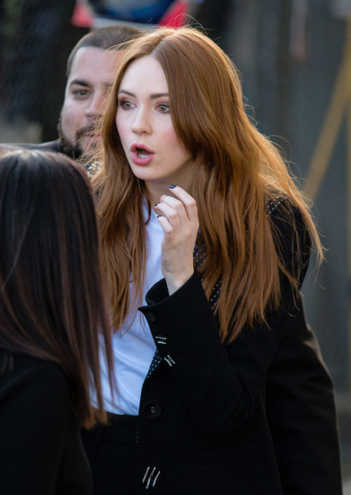 karengphotos: Karen Gillan outside of ‘Jimmy Kimmel Live’ (25.04.18)