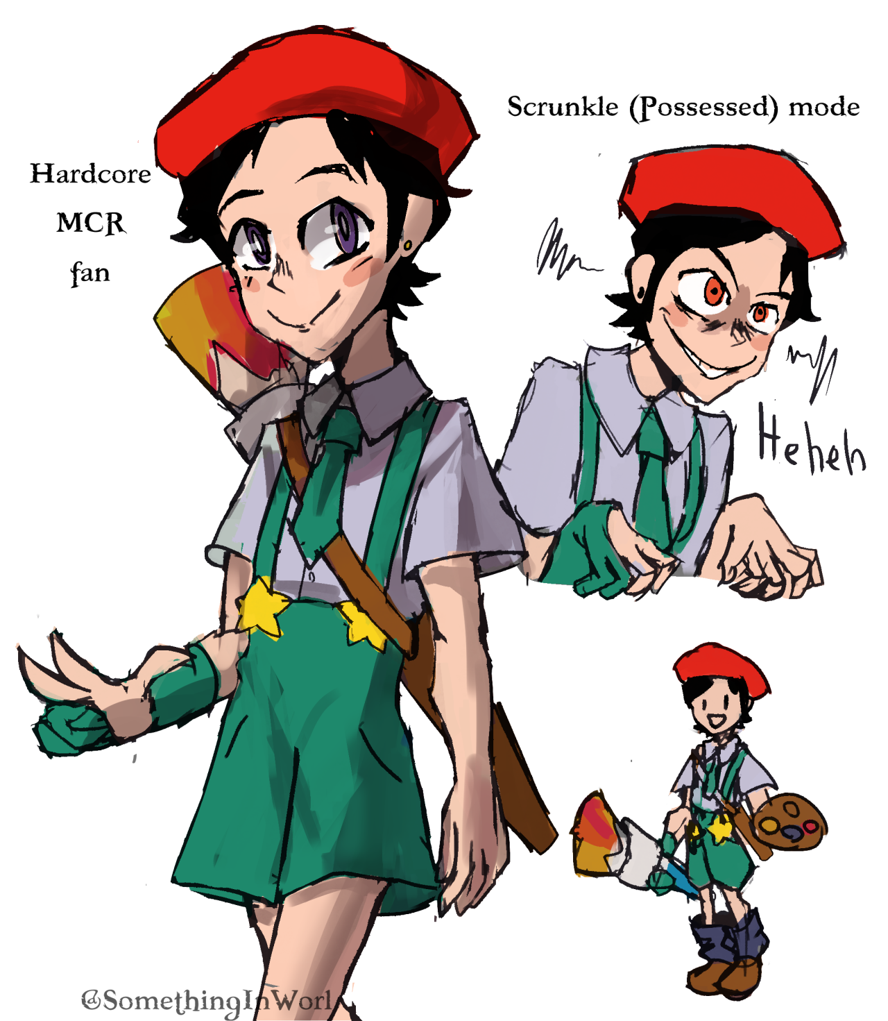 Arrogant prick. He's even British. — Alt Adeleine outfit inspired by that  gem anime