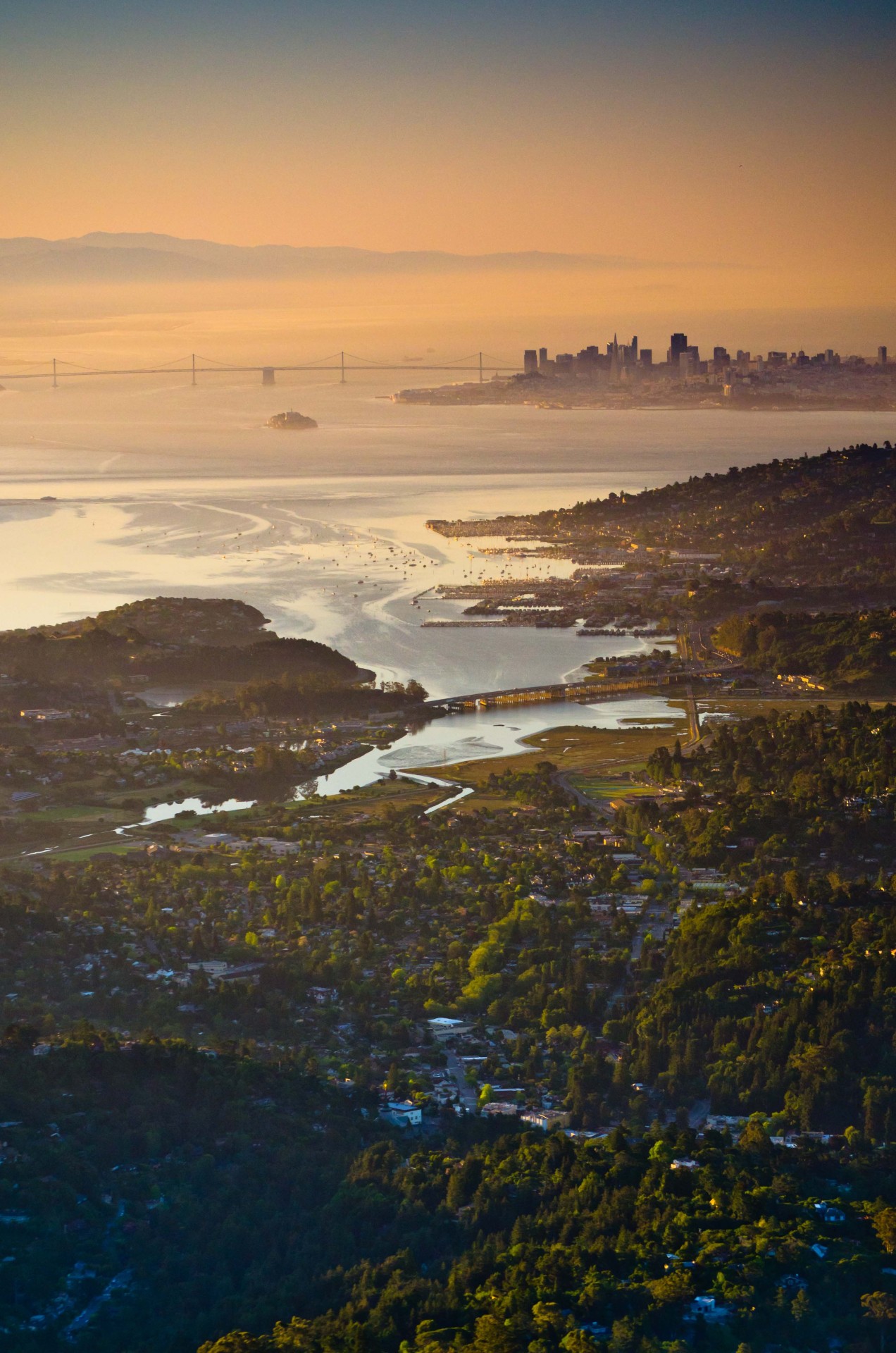 Mt Tamalpais at Sunrise