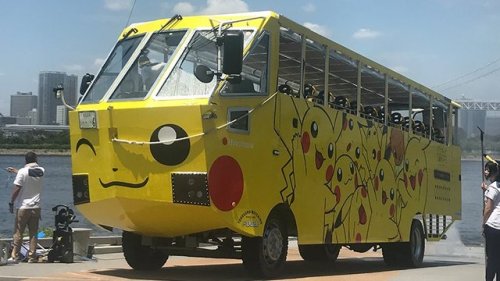 The Sky Bus x Pokémon Collaboration has started in Japan, With a Special &ldquo;Pikachu themed Bus&r