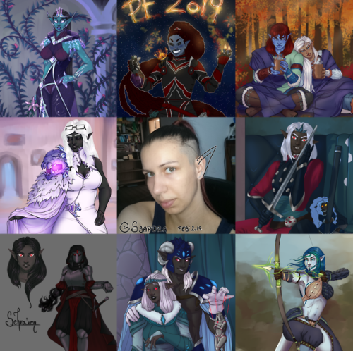 art vs artist is going around soo here i go with my stale old photo and fresh new art :Dcommission i