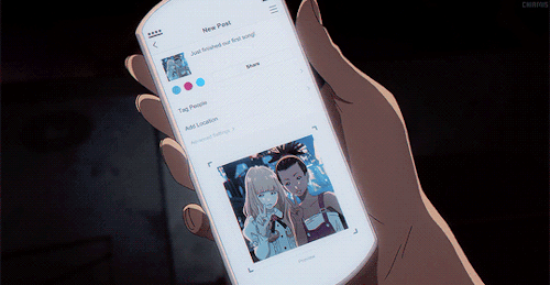 chiamis:“I made an insta account. Wanna upload this?”Follow Carole & Tuesday on instagram! They 
