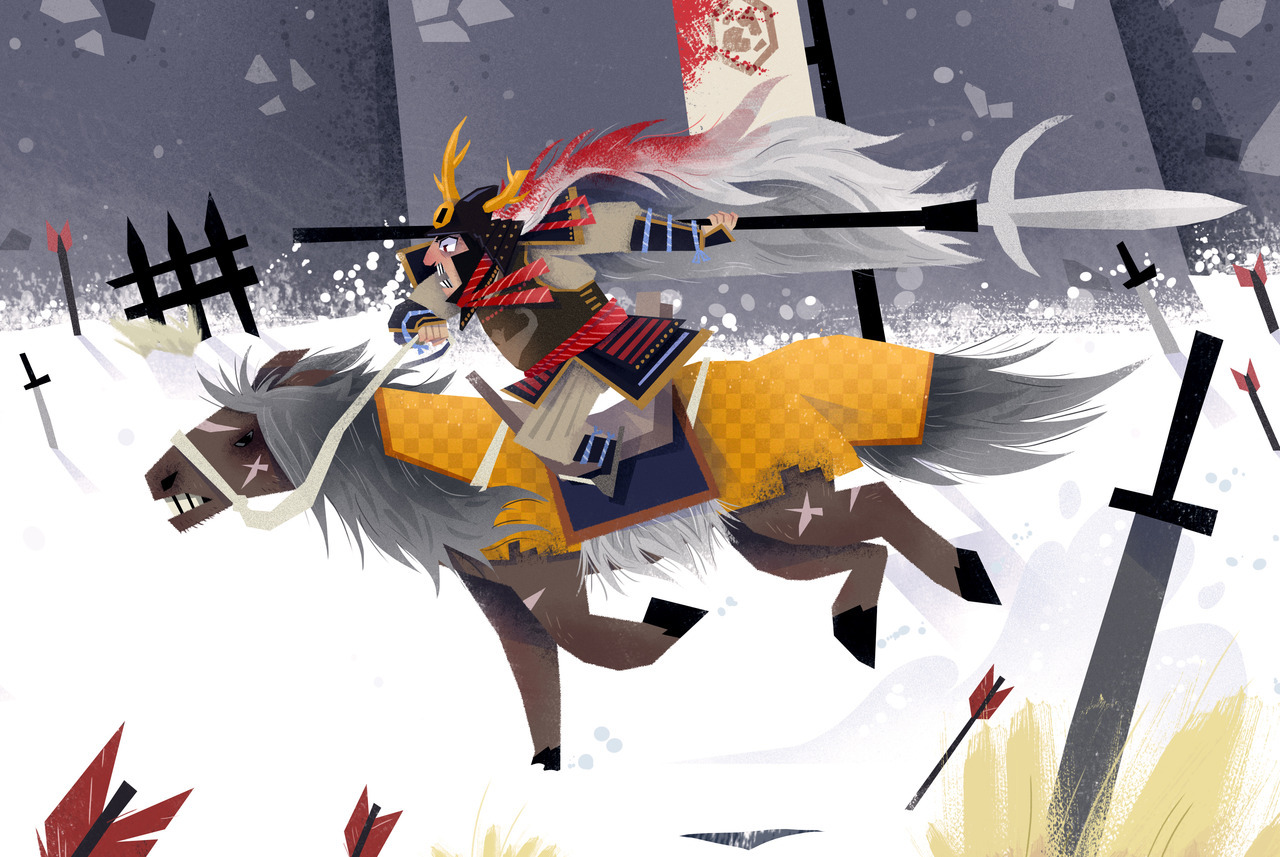 revujo-illustrations: Sekiro: Shadows die twice: Gyoubu Oniwa  