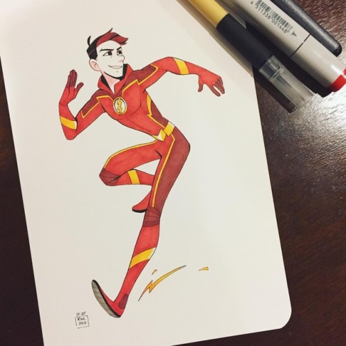 reb-chan:Here’s Inktoberflix Day 25 and the start of Flash Week, here’s Barryyyy ⚡️This just in: Bar