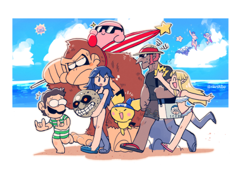 rariatoo:super summer bros