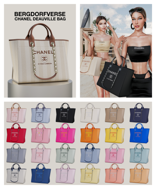 Chanel Deauville BagHey everyone, here is the iconic Chanel Deauville Bag I’ve delayed the rel