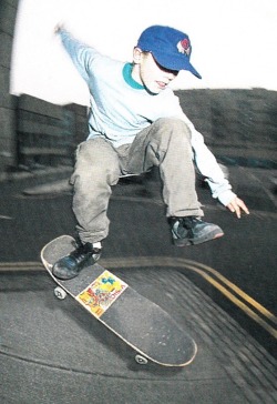 vansskate:  scienceversuslife#TBT to Little Geoff Rowley, Sk8 Action, March 1991.