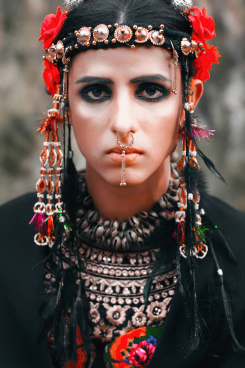 highfashionpakistan: Kami Sid, trans rights activist and now Pakistan’s first trans model coll