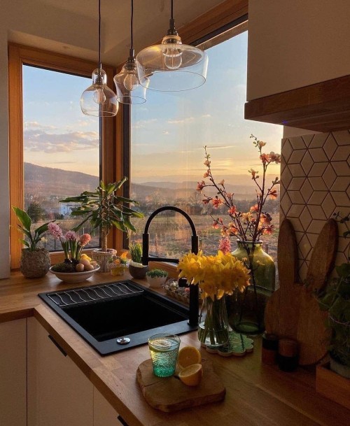 Kitchen View.