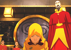 rabalogy:  Jinora, come forward. Today we welcome the first airbending master in