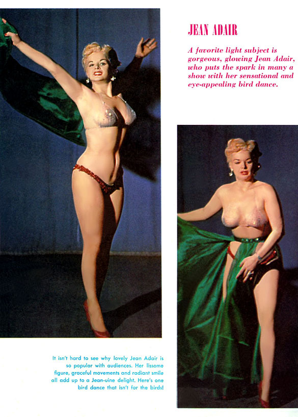 Jean Adair     (aka. Jeanne Adair) As featured in the pages of the June ‘58