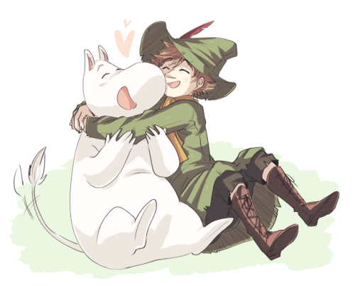 Flower crowns and a hug from Snufkin