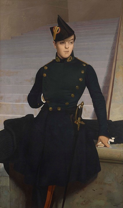 Jean-Leon Gerome, Portrait of Armand Gerome, brother of the artist, ca. 1930 