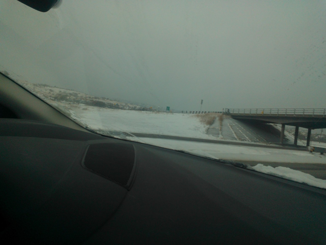 The first picture&rsquo;s on 115 N, facing the mountains that seem to have disappeared