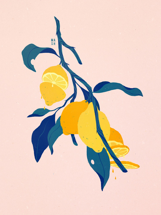 My first in my fruit series. “Lemons”, “Peaches”, and “Avocados”. Find prints and more.
